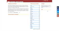 Desktop Screenshot of niftylist.co.uk